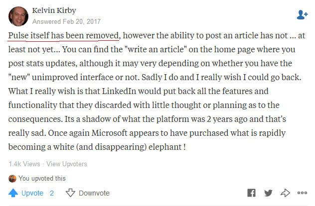 LinkedIn pulse is now posts